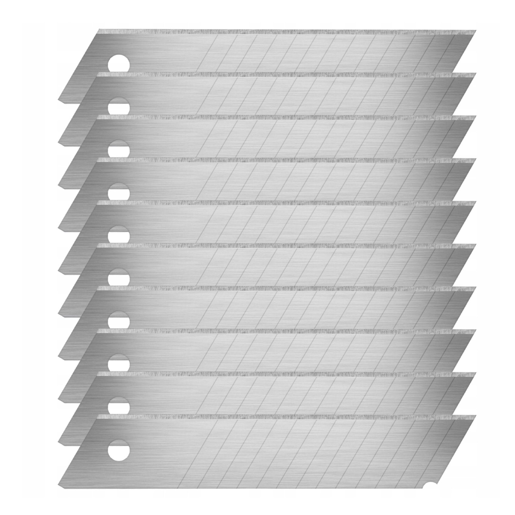 10 Stk. Ersatz-MESSERKLINGEN für Teppichmesser Cuttermesser