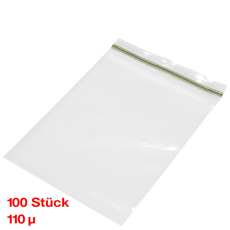 100 Stk. 75×90mm Druckverschlussbeutel MINI-GRIP TopGrip Zip-Beutel Vorratsbeutel Beutel Verpackung TRANSPARENT