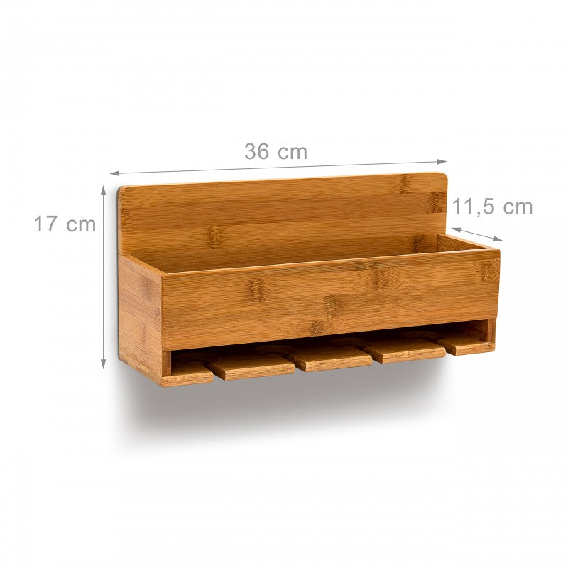 WEINREGAL mit Glashalter