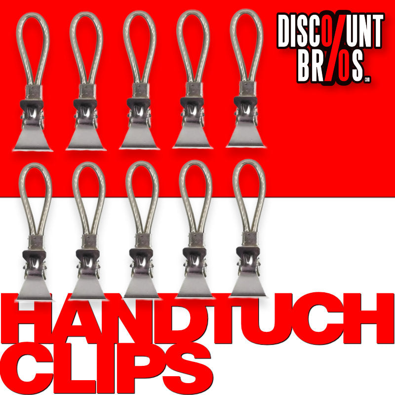 10er-Set Handtuchclips HANDTUCHHÄNGER Handtuchhalter von Benson