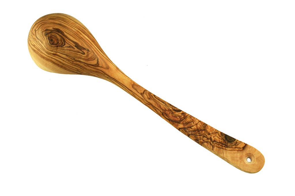 olivenholz-erleben | Schöpfkelle 30 cm aus Olivenholz