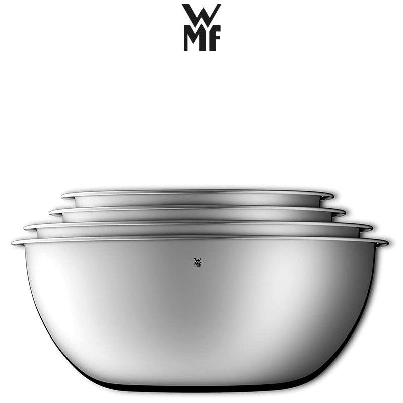 WMF Gourmet Küchenschüssel Set 4-teilig aus Cromargan Edelstahl