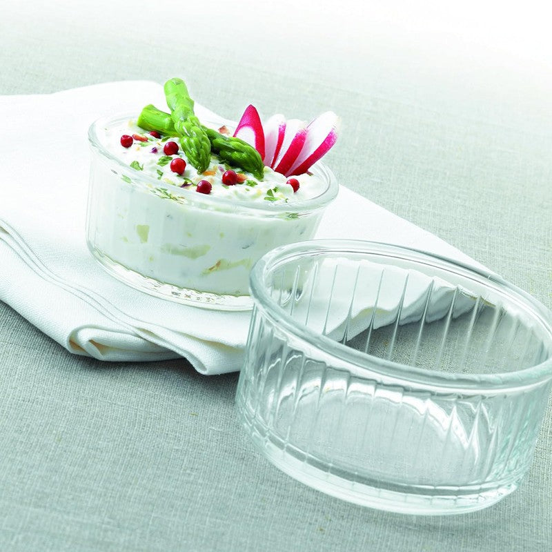 DURALEX Ovenchef Ramequin Souffléförmchen Auflaufförmchen 8,5 cm 4er-Set