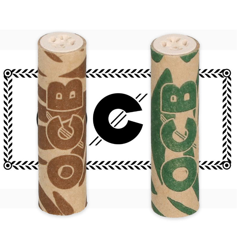 OCB Activ Tips Slim Unbleached Limited Edition Aktivkohlefilter 7 mm, 50 Filter im Beutel