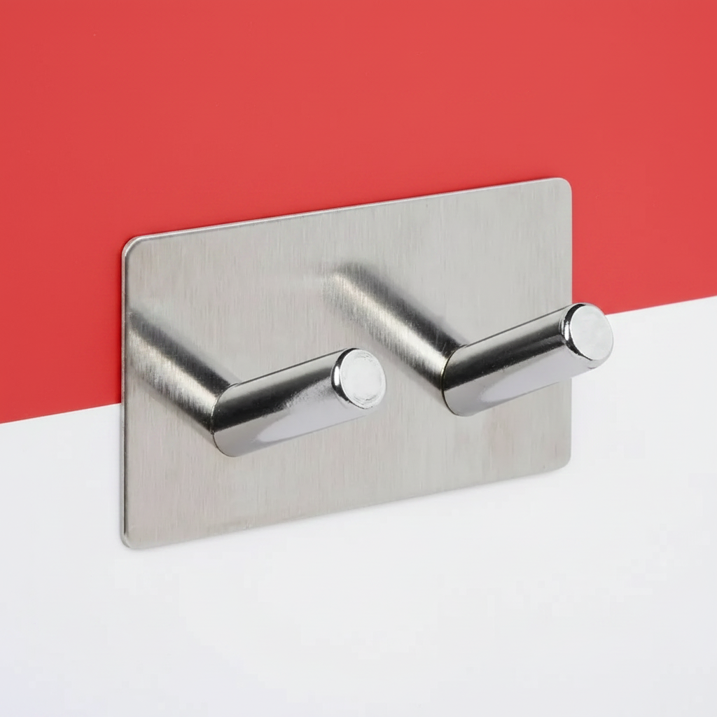 5five Stiky selbstklebender Doppelhaken 9 × 3,5 cm