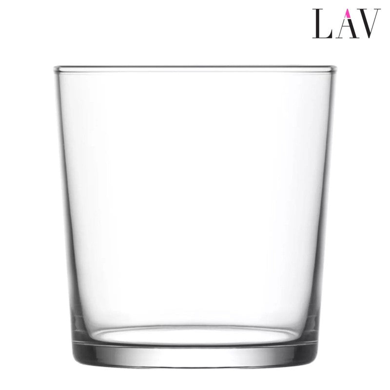 6er-Set Bodega Gläserset TRINKGLAS Bierglas Glas Trinkgläser Gläser Wassergläser Whiskygläser von LAV 345ml