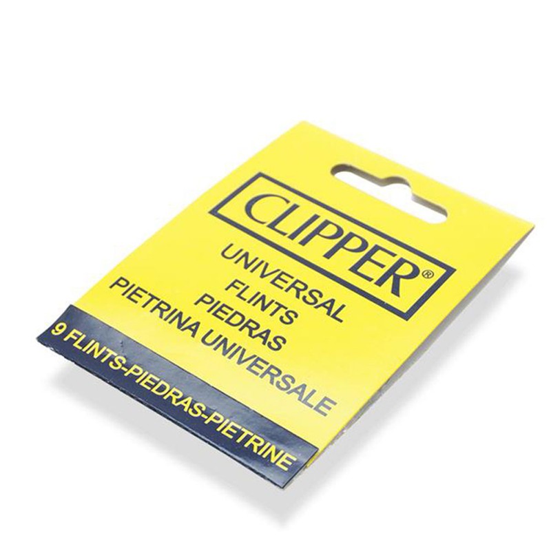 Blister mit 9 FEUERSTEINEN für Feuerzeuge von CLIPPER