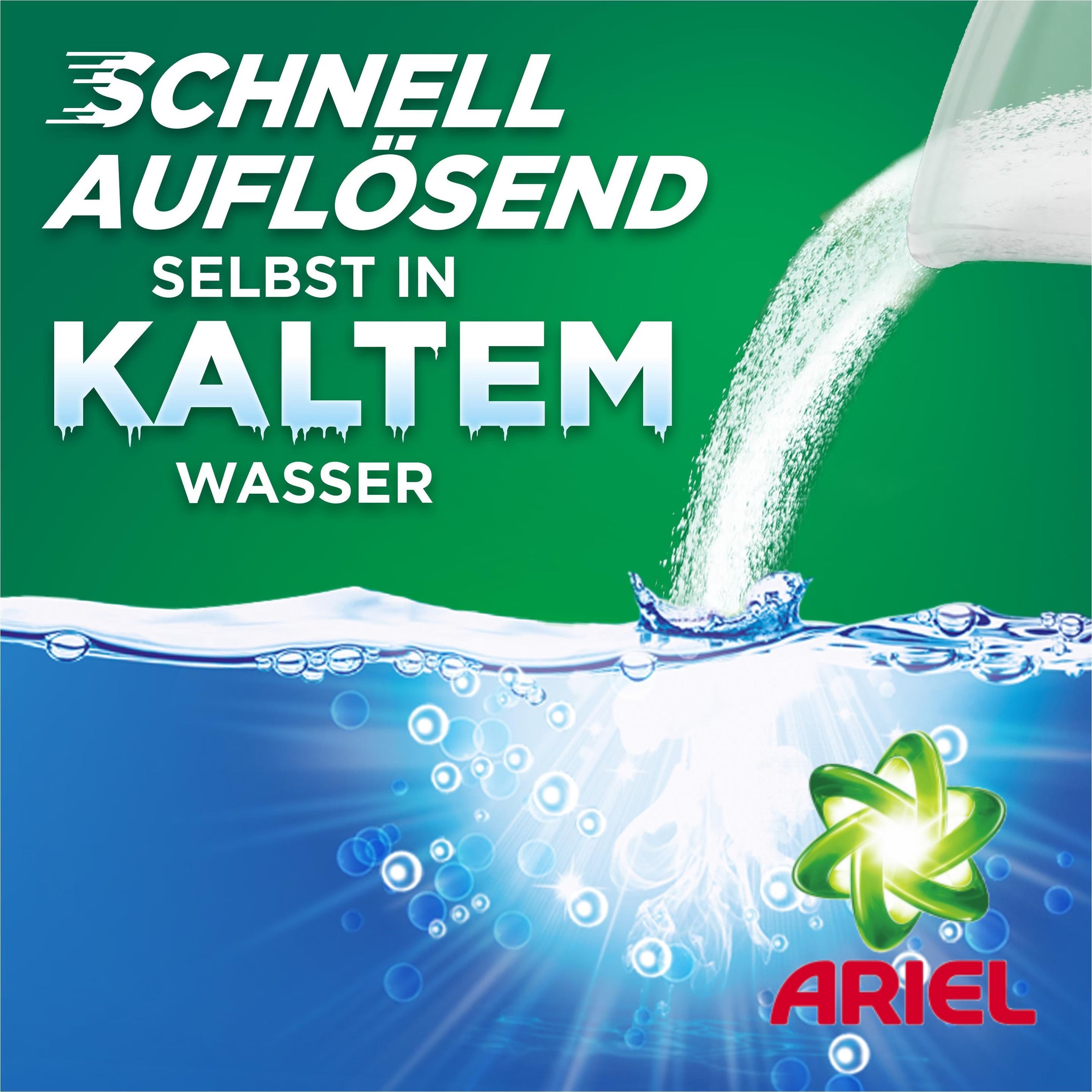 Ariel Color Waschpulver für Buntwäsche 72 Waschladungen