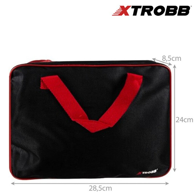 X-TROBB AUTO REINIGUNGS-SET Autopflege Set Fahrzeugaufbereitung Set Autoreinigungszubehör 19-teilig