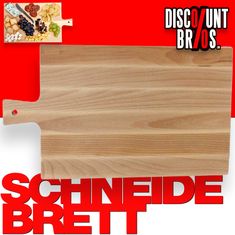 Boston 402 | Schneidebrett und Servierbrett aus Buchenholz 41,5 × 24 cm