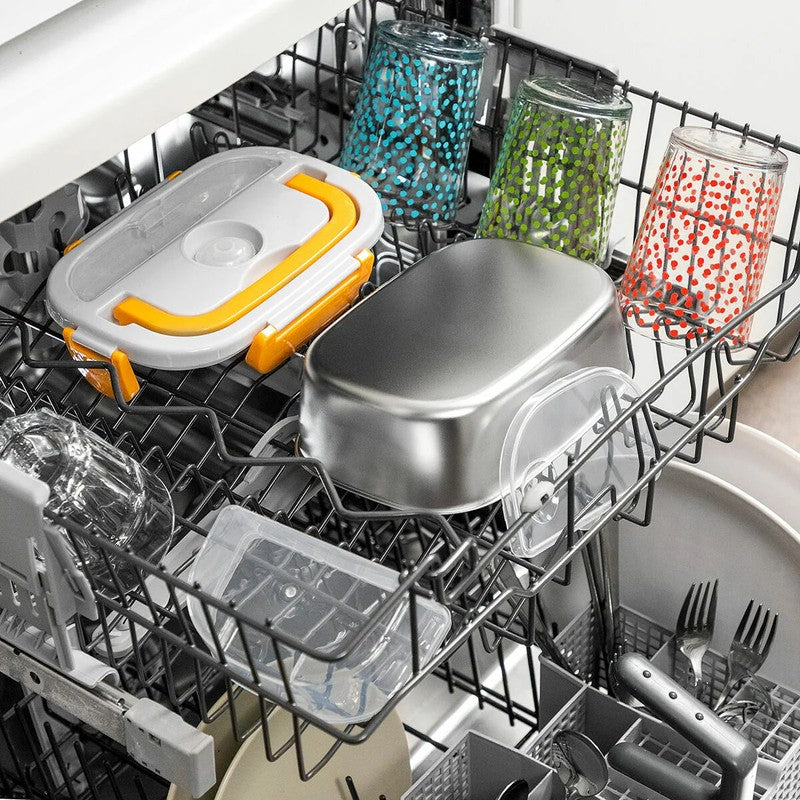 NEU Elektrische Edelstahl LUNCHBOX für Autos und Büro von InnovaGoods® 60W 220/12Volt