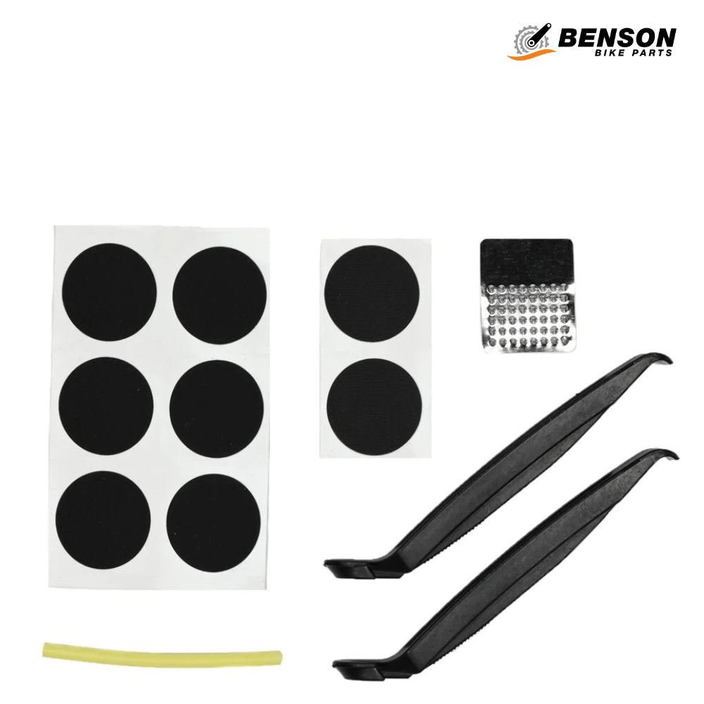Benson Velo- / Fahrrad-Reparatur-Set 12-teilig mit Reifenhebern