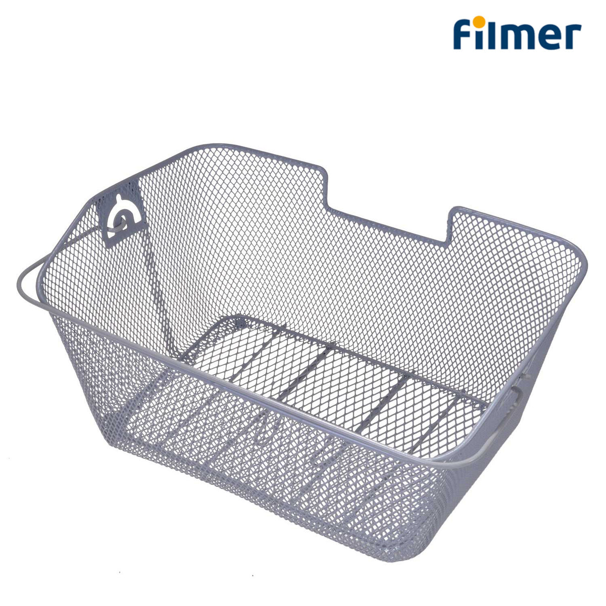 Filmer 46.334 Velokorb Fahrradkorb De Luxe hinten, silber