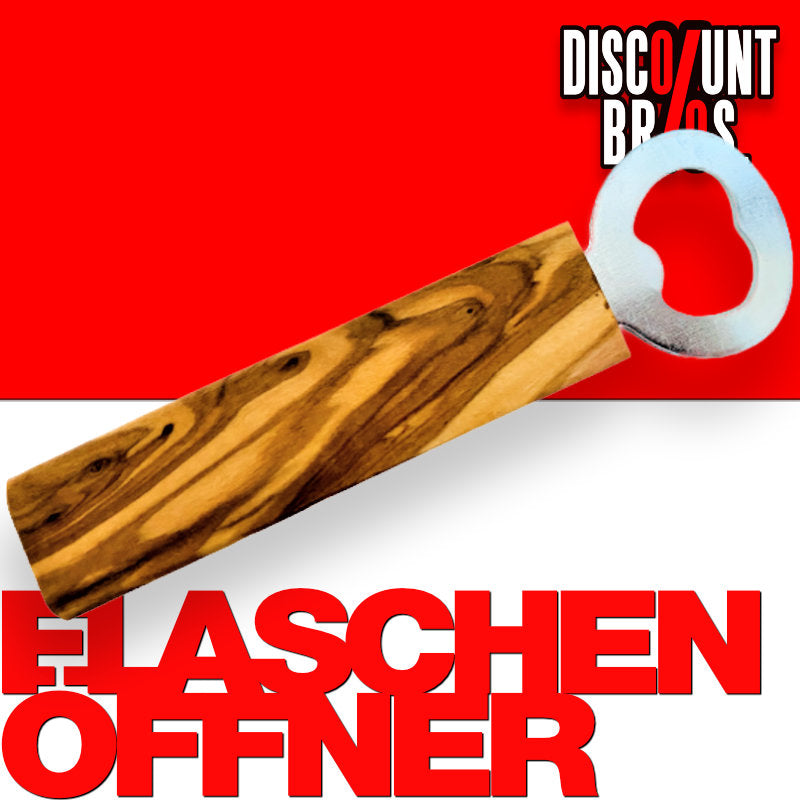 olivenholz-erleben | Flaschenöffner Ecki aus Olivenholz | gefertigt in Deutschland
