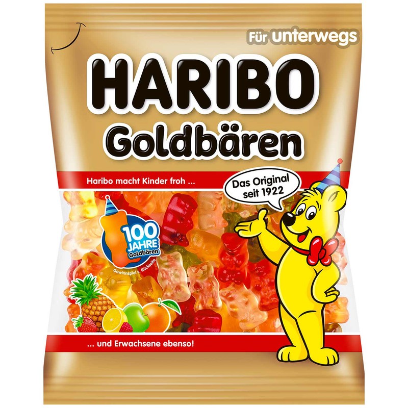 HARIBO Goldbären GUMMIBÄRLI 100g