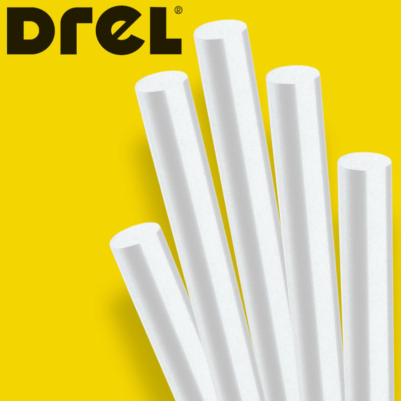 5 Stück Klebesticks Heisskleber HEISSLEIM WEISS für Heissleimpistole Ø11mm L200mm