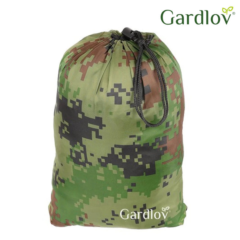 Santiago Army Hängematte 260x140cm Tarnfarben mit Moskitonetz