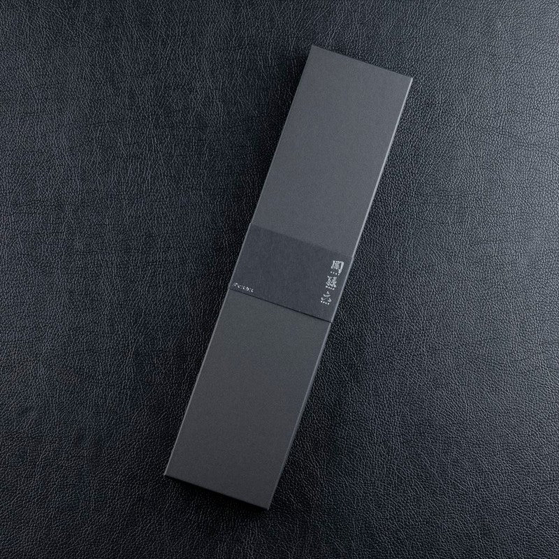 KAI SEKISOROKU Santoku Gyuto Messer Fleischmesser mit Damaststahl-Klinge (210 mm) und Holzgriff SCHWARZBRAUN