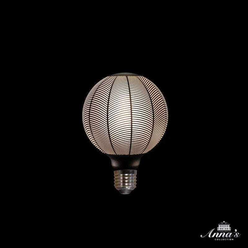 Anna's Collection LED-Leuchtmittel Palmblatt E27 4 W dimmbar, 12,5 × 17 cm