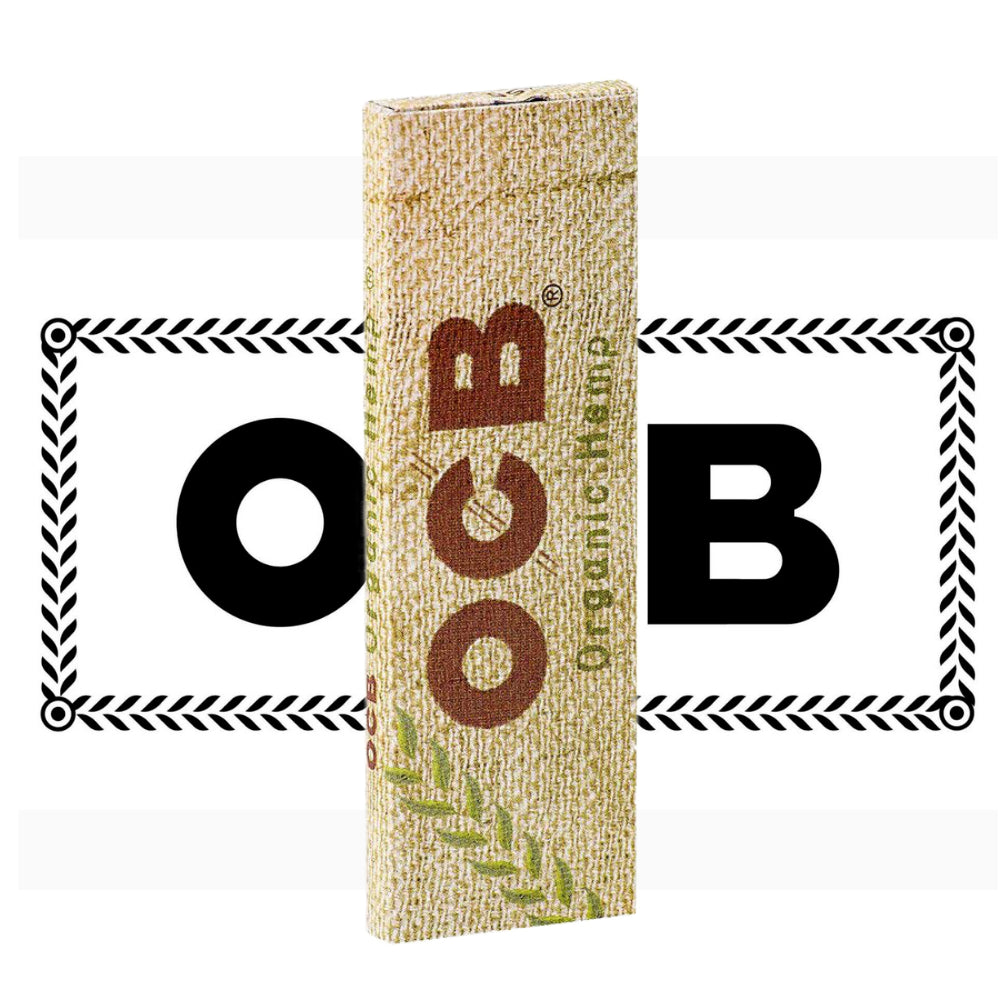 10 Stk. ungebleichte OCB BIO HEMP Unbleached Papers Zigarettenpapier 10 Hefte à 50 Blatt