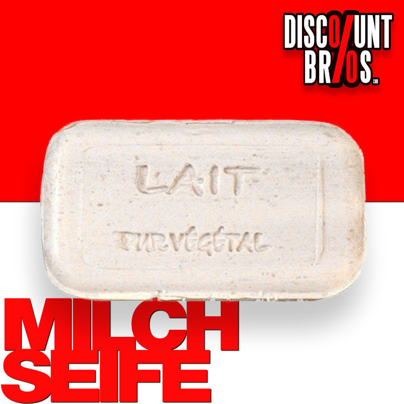 olivenholz-erleben | Handgemachte Seife 100 g rein pflanzlich Duft "Milch"