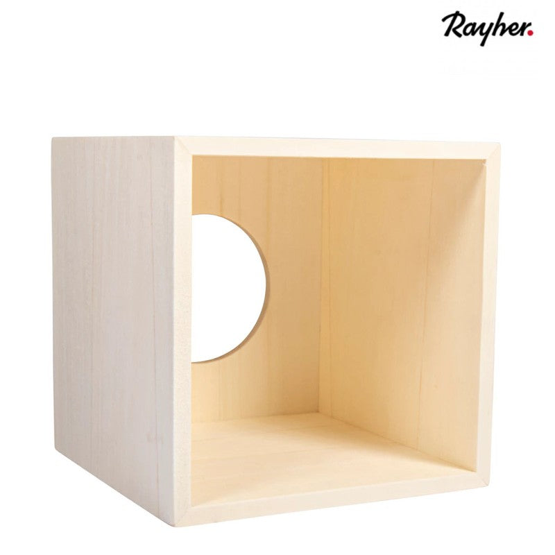 Tücherbox Tissues Box WÜRFEL KOSMETIKTÜCHERBOX aus unbehandeltem FSC-Holz zum dekorieren