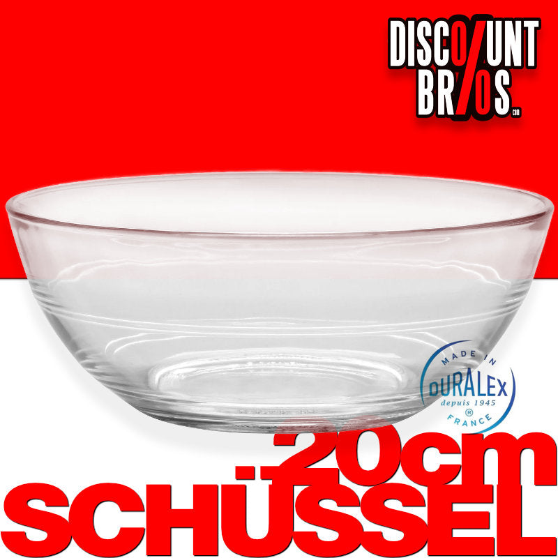 Duralex LYS Salatschale Dessert SCHÜSSEL Stapelbar 20cm 1,5l
