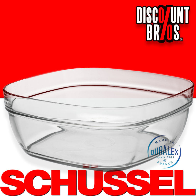 Duralex LYS Salatschale Dessert SCHÜSSEL eckig 17cm 1,15l