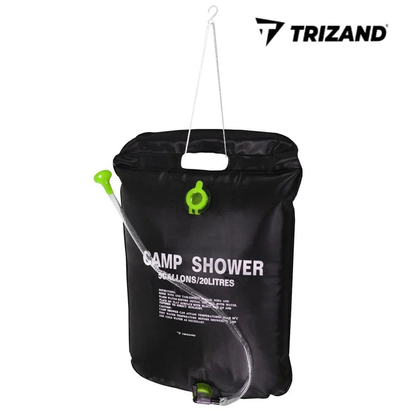 TRIZAND Campingdusche SOLARDUSCHE Gartendusche Duschbeutel 20l