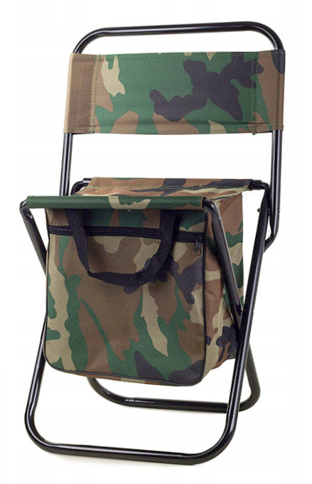 Kleiner Angelstuhl KLAPP HOCKER Klappstuhl Falthocker Campinghocker Campingstuhl TARNFARBEN