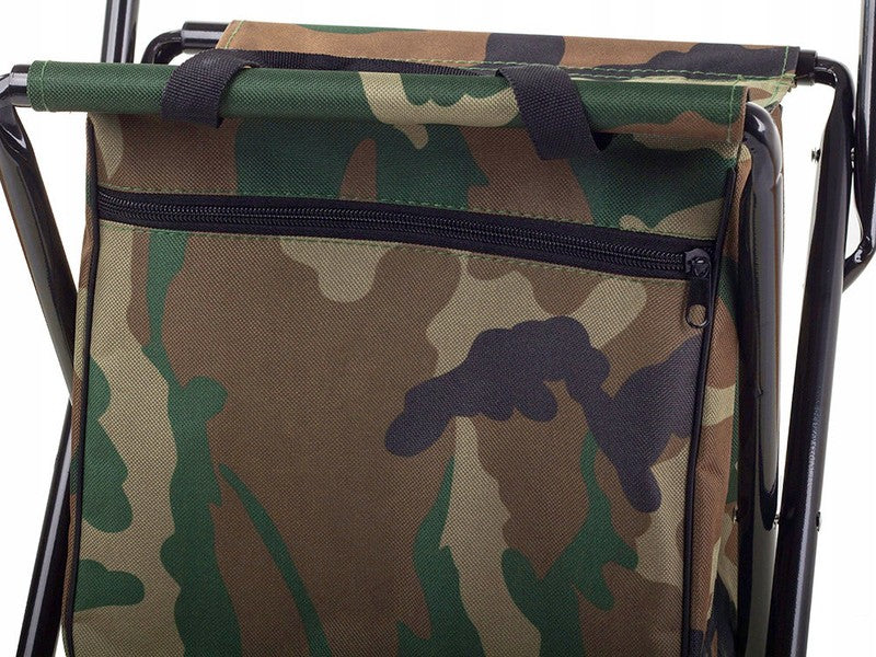 Kleiner Angelstuhl KLAPP HOCKER Klappstuhl Falthocker Campinghocker Campingstuhl TARNFARBEN
