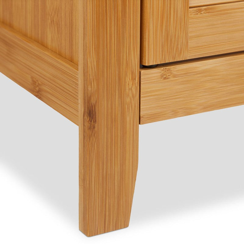 Badezimmerschrank SCHRANK aus Bambusholz LAMELL