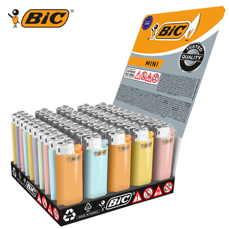 BIC® Einwegfeuerzeug MINI FEUERZEUG J25 PASTEL