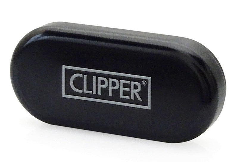 Clipper® METALL FEUERZEUG Mehrwegfeuerzeug ALL BLACK MATT