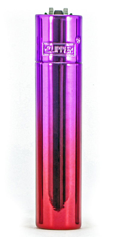 Clipper® METALL FEUERZEUG Mehrwegfeuerzeug PINK GRADIENT
