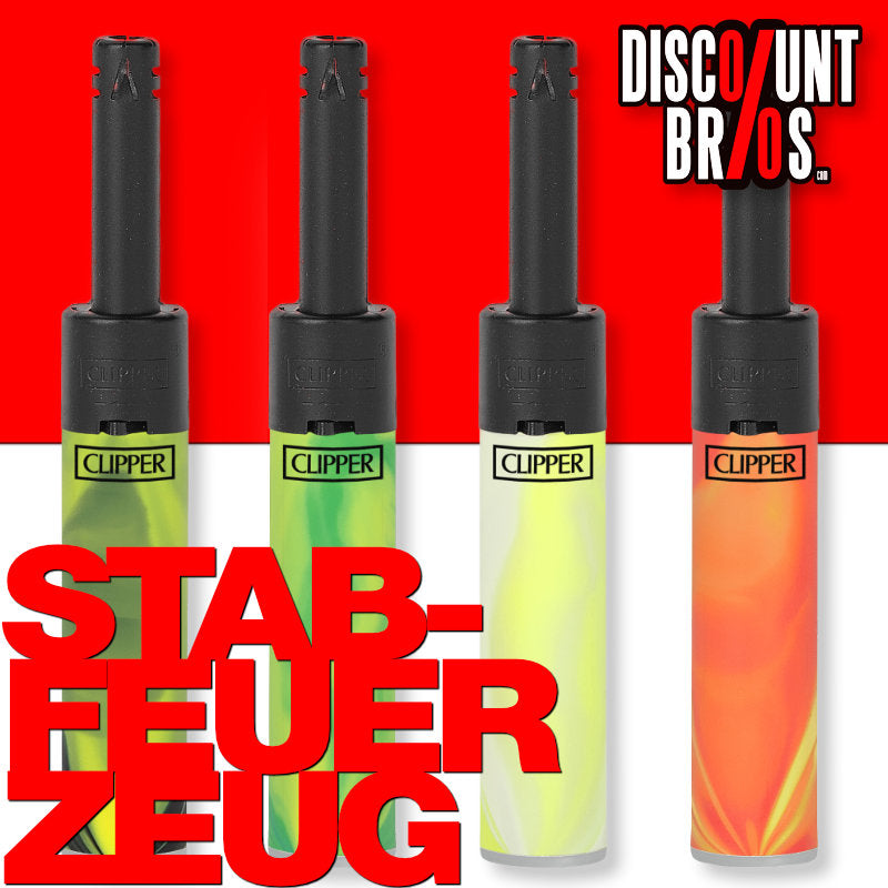 CLIPPER® Feuerzeug MINI STABFEUERZEUG Nebula-Motive 4
