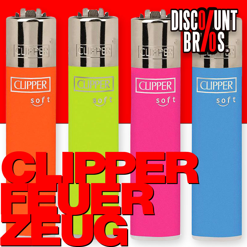 Clipper® FEUERZEUG Mehrwegfeuerzeug CP11 TOUCH & NEON