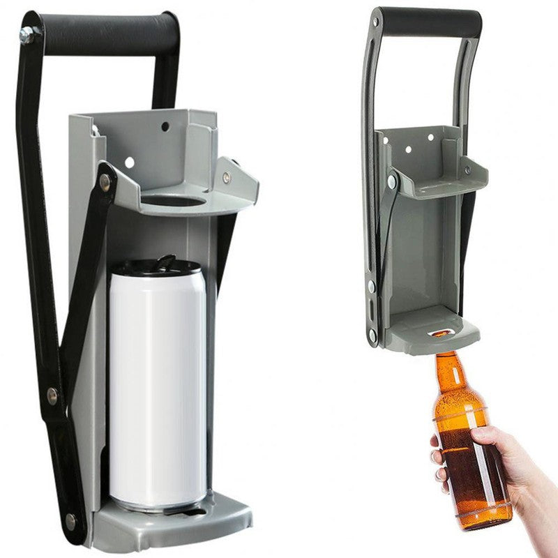 Dosenzerkleinerer XL DOSENPRESSE mit Flaschenöffner für 33cl + 50cl Dosen
