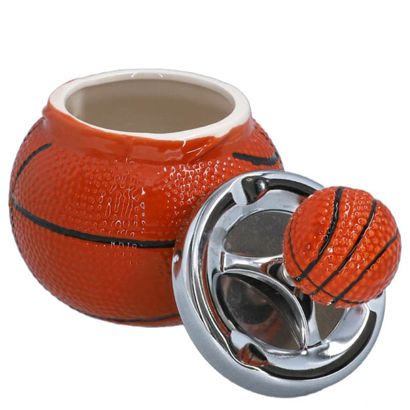 Basketball DREH-ASCHENBECHER Aschenbecher Drehaschenbecher 14×9,5cm