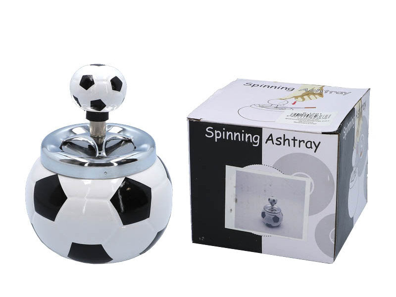 Fussball DREH-ASCHENBECHER Aschenbecher Drehaschenbecher 15×8,5cm