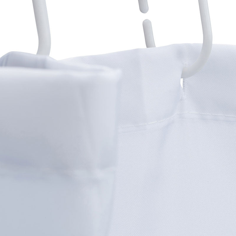 DUSCHVORHANG Steine auf Wasser 180×180cm