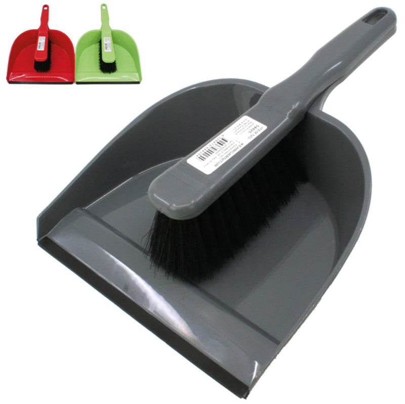 Schaufel und Besen ECO KEHRBESEN-Set Handbürste Handbesen + Kehrschaufel mit Gummilippe