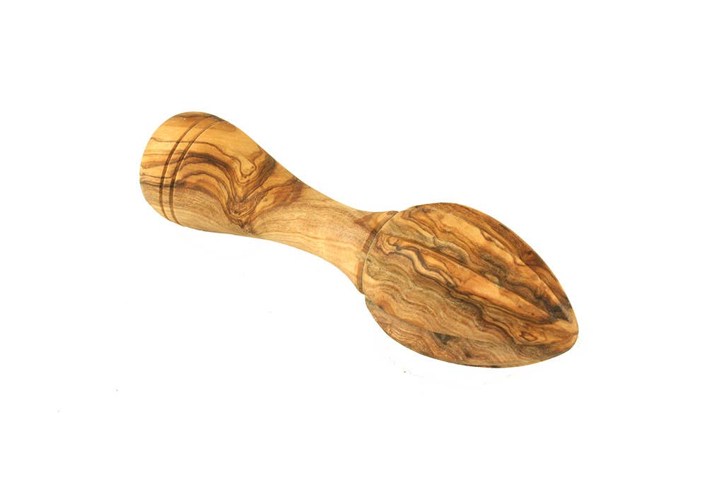 olivenholz-erleben | Zitronenpresse Olivenholz | gefertigt in Deutschland