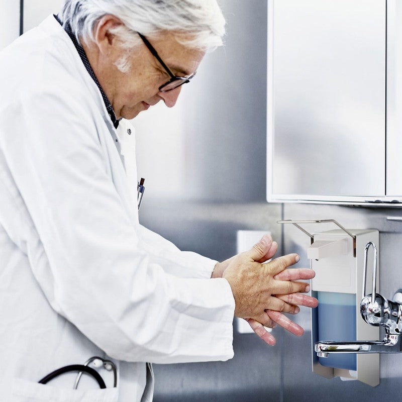 Eurospender Wand-Seifenspender FLÜSSIGSEIFENSPENDER nachfüllbar 500ml