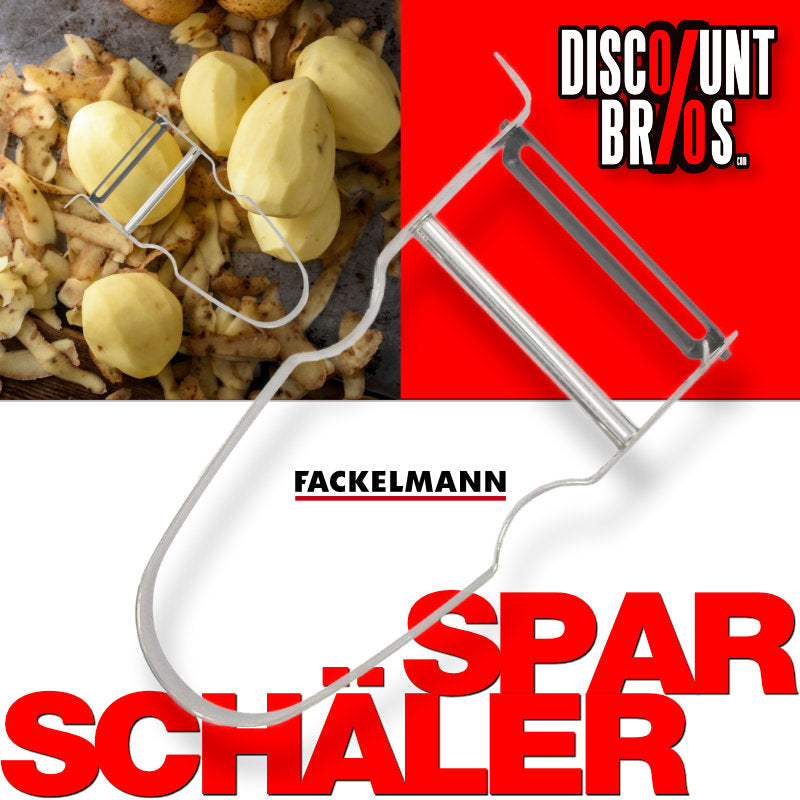 Edelstahl SPARSCHÄLER Obstschäler, Gemüseschäler, Küchenschäler