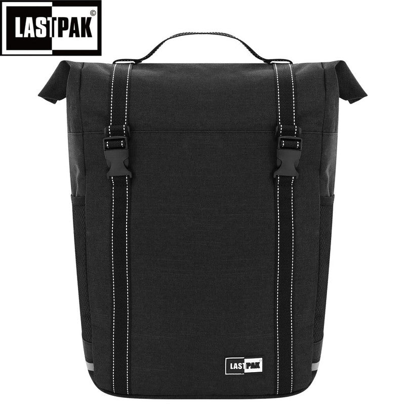 LASTPAK Velo- Fahrrad-GEPÄCKTASCHE Fahrradtasche für Gepäckträger 15l SCHWARZ