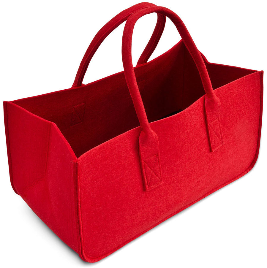 Tragetasche Filztasche Tasche für Kaminholz aus Filz 50 × 25 × 25 cm