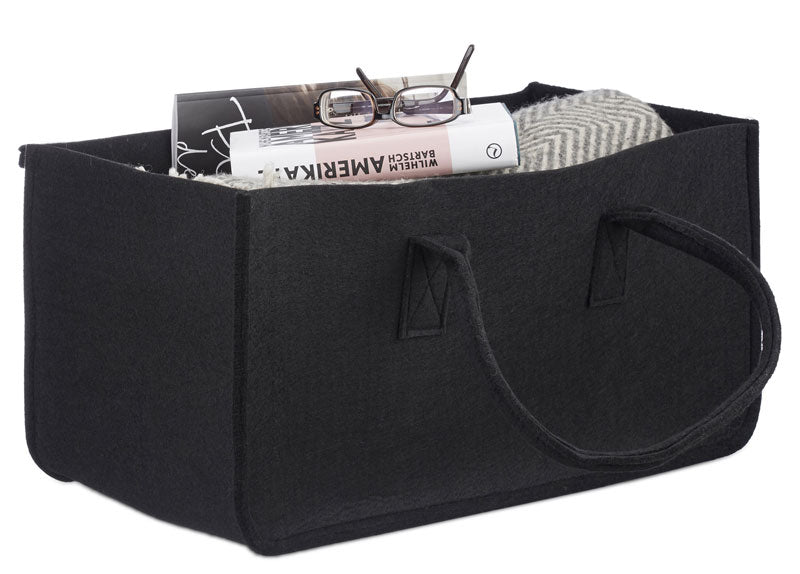 Tragetasche Filztasche Tasche für Kaminholz aus Filz 50 × 25 × 25 cm