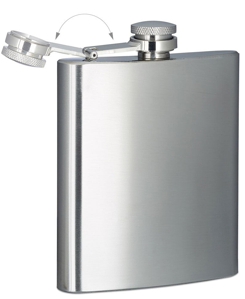 Flachmann aus Edelstahl 200 ml