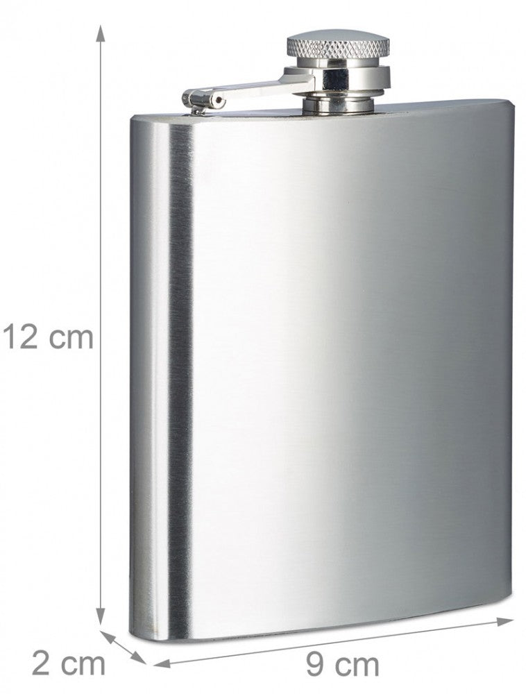 Flachmann aus Edelstahl 200 ml